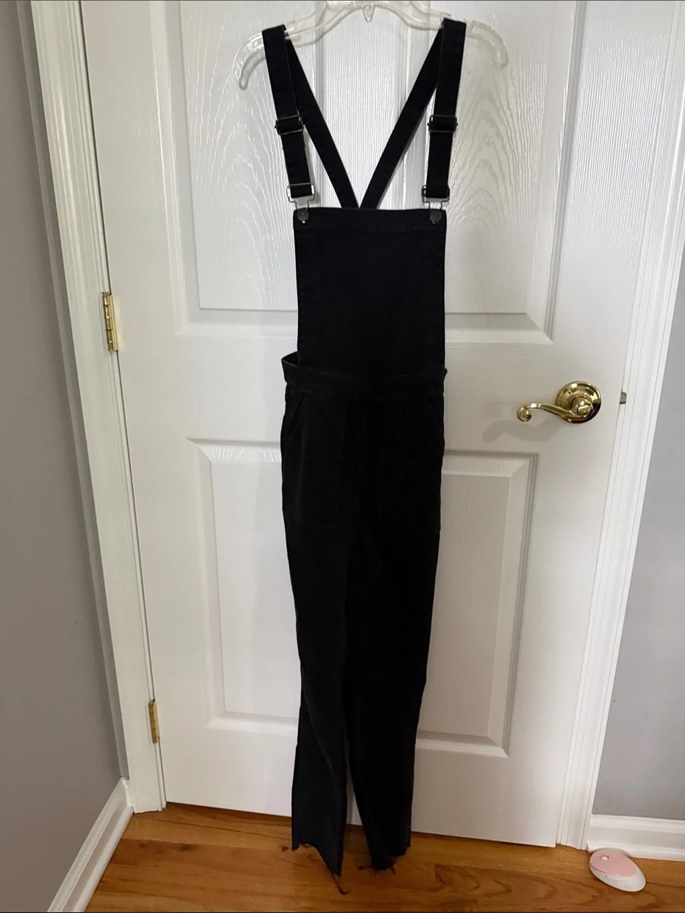 Skinny Overalls in Lunar Wash